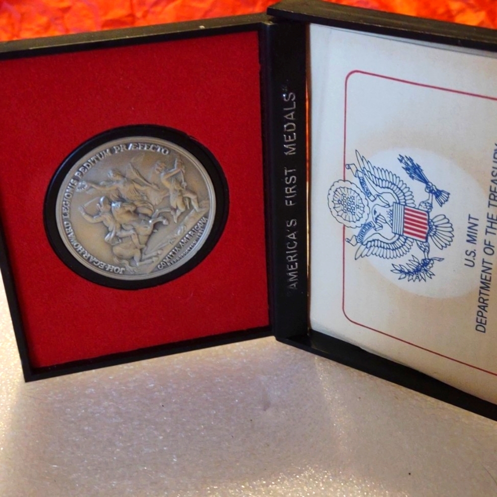 U.S Mint Department Of The Treasury "America's First Medals" RARE & Hard…